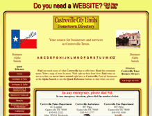 Tablet Screenshot of castrovillecitylimits.info